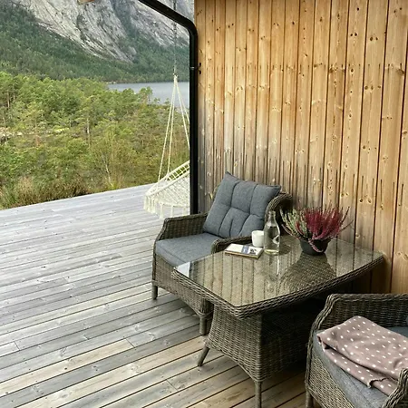 Modern With Panoramic Views Near Gautefall